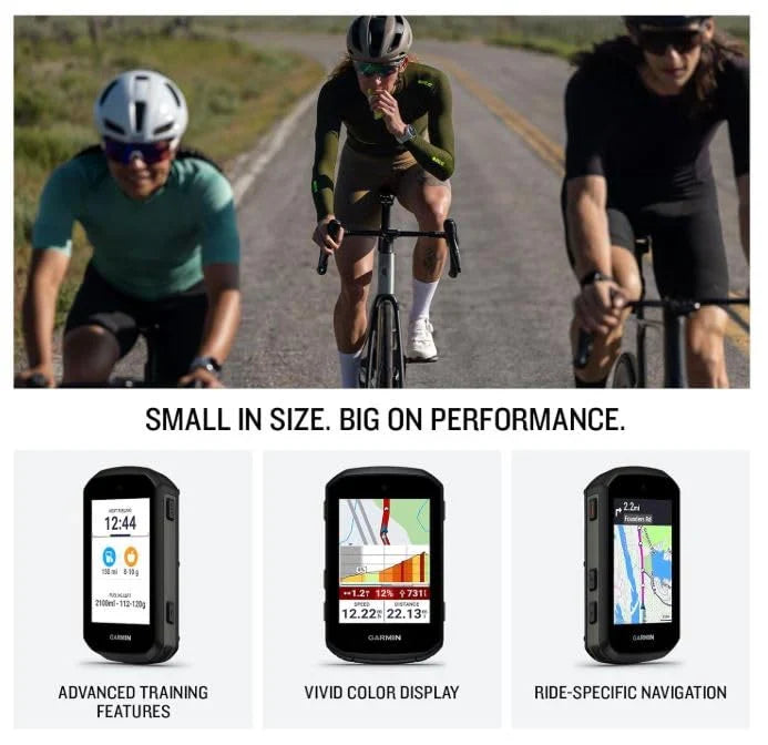 Garmin Edge 850 Compact GPS Cycling Computer, 2.7" Color Touchscreen Display, Bike-Specific Mapping, Advanced Training & Performance Insights + Blue Silicone Case w/ Wearable4U PowerBank Bundle